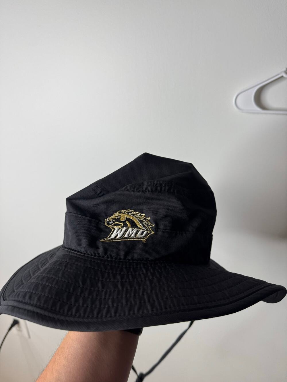 The Game Western Michigan University Broncos Black Bucket Hat
